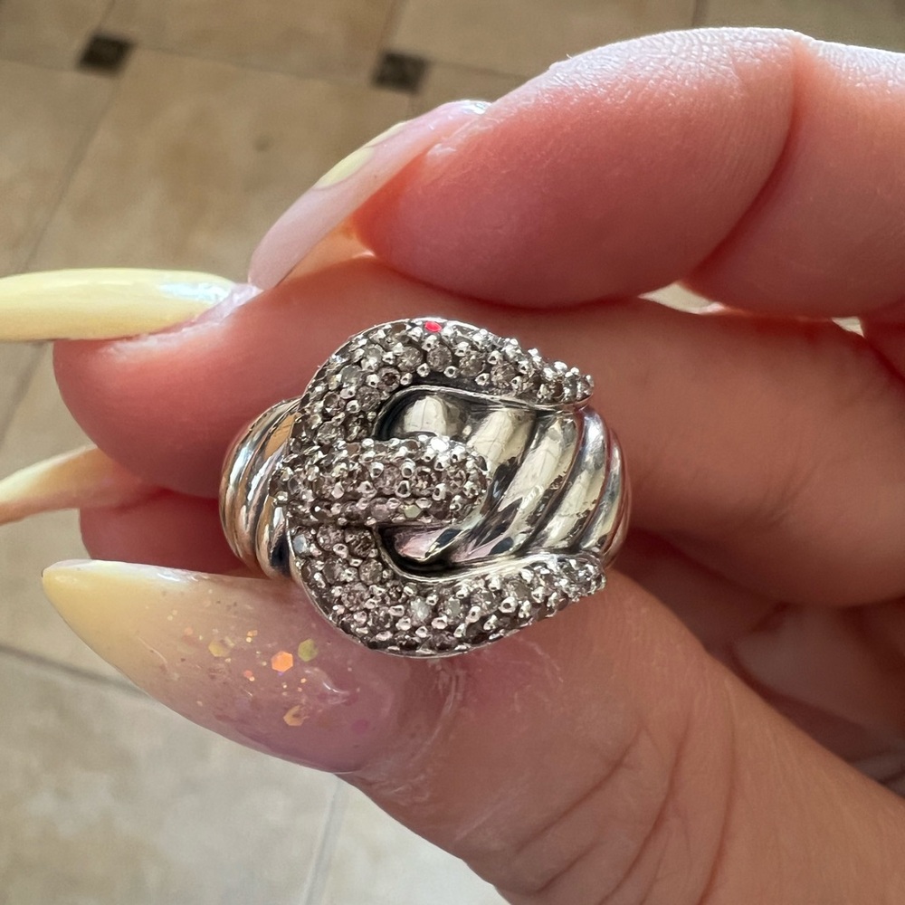 David Yurman buckle ring
